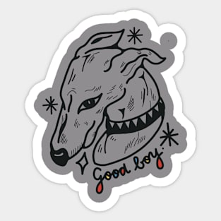 Good boy Sticker